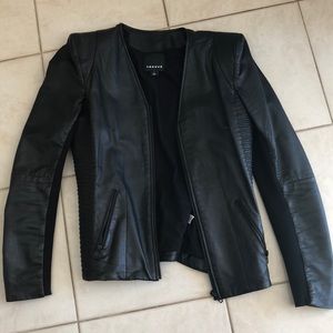 TROUVE leather jacket